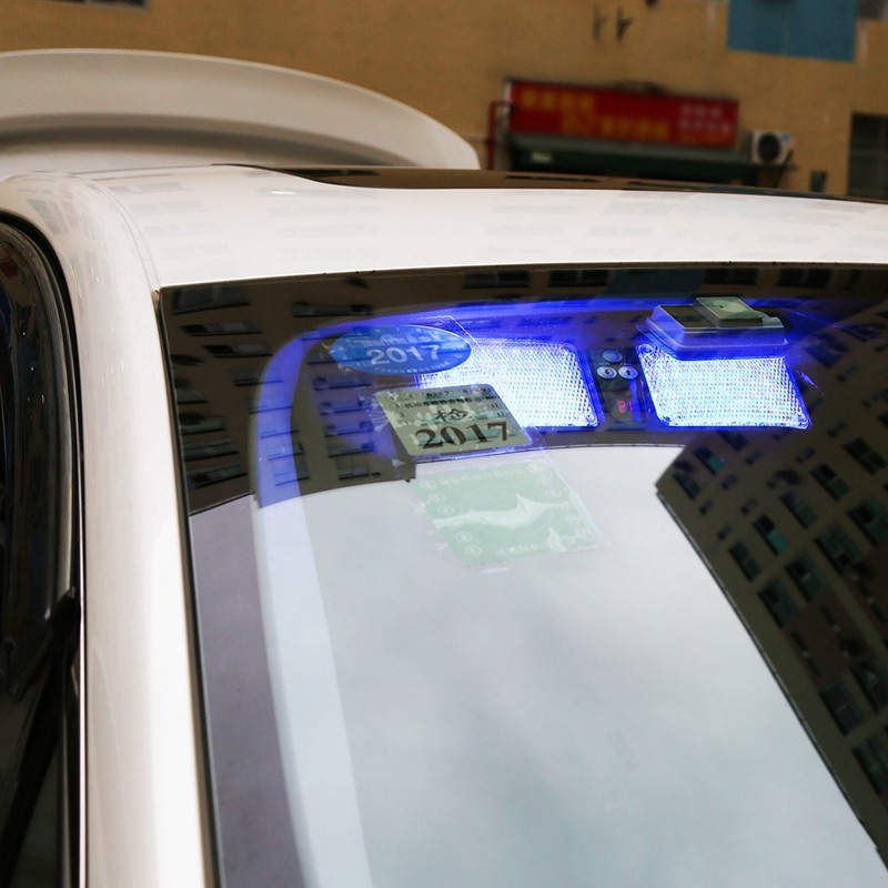 86LED Emergency Beacon Vehicle Car Truck Sun Visor Strobe Flash