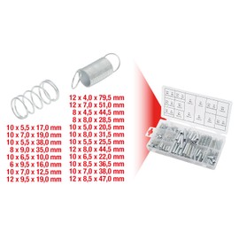 KS Tools 970.0010 Springs assortment, 200 pcs