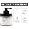 Gel Reafirmante Herbal, 400 g, Fórmula Natural con Mentol y