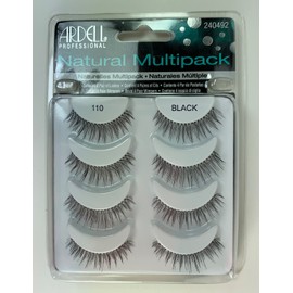 Ardell 110 NATURAL MULTI PACK (4 Pairs)  False Eyelashes Fake Lashes