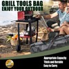 M-HHonger BBQ Accessories Storage Bag, Tool Bag for Barbecue Tools
