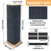 Dmnnlp 24" Tall Couch Corner Cat Scratcher, with 5Pcs Replaceable