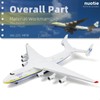 NUOTIE Antonov AN-225 Mriya 1/200 Scale Model Aircraft Kit 17.3