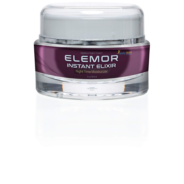 Elemor - Instant Elixir - Night Cream - Help treat and protect your skin while you sleep - Anti Aging moisturizer delivers powerful actives while moisturizing the skin with advanced ingredients