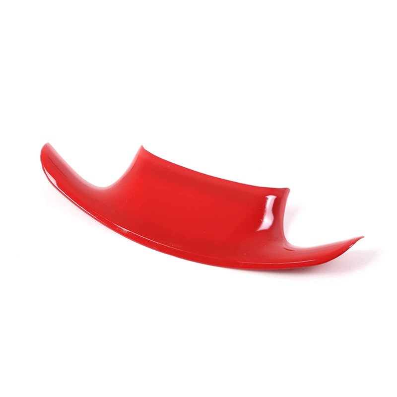 Steering Wheel Decorative Cover Trim ABS 1PCS Compatible with Corvette