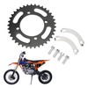 Rear Chain Sprocket 420 76mm 37 Tooth High Carbon Steel