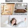 King Size Bed Wedge Pillow Gap Filler/Headboard, Long Triangle Edge