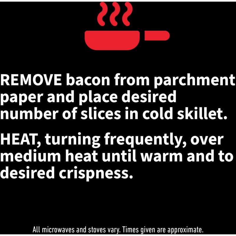 HORMEL BLACK LABEL Fully Cooked Bacon - Thick Bacon Snacks