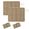 KeiSquare Folding Cushion Cushion Outdoor Lightweight Compact Portable Seat Camping