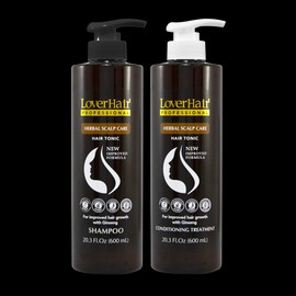 LoverHair Professional Combo LoverHair Professional Herbal Scalp Care Shampoo Conditioner 2x20.03 fl oz