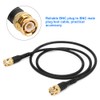 P1062 1m Pure Copper Plating BNC Plug to BNC Male