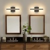 Joosenhouse Modern LED Bathroom Vanity Light Fixtures, 5CCT Dimmable Bathroom