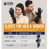 OutdoorEssentials Touchscreen Winter Gloves Men Women - Hiking Gloves Women