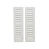 Shed Windows and More Louvered Shed Shutter or Playhouse Shutter