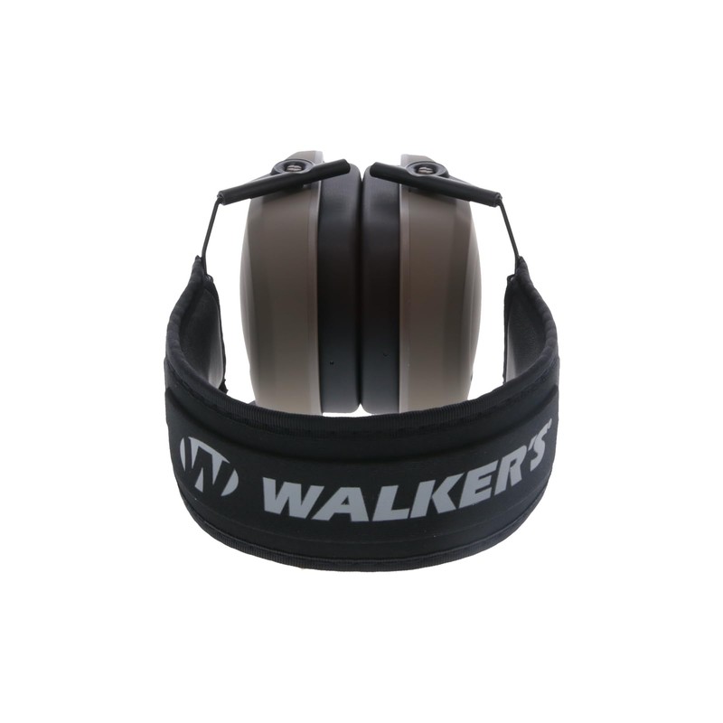 Walker's Razor Slim Passive Earmuff - Ultra Low-Profile Earcups -