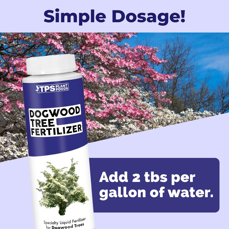Dogwood Tree Fertilizer, Complete Liquid Dogwood Plant Food, 8 oz
