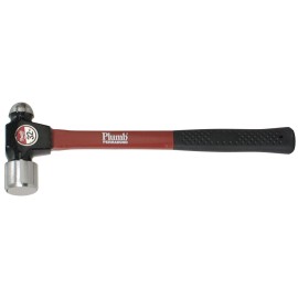 PLUMB 11429 32oz BALL PEEN HAMMER w/ 12.5" FIBERGLASS & RUBBER HANDLE