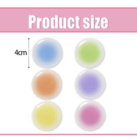 6 Pcs Phone Socket for Stick on Phone Stand Grip Solid Color Gradient & Finger Holder for Tablets, Ideal for Daily Video Calls, Taking Photos Secure One-Handed Use, Desk Viewing & On-the-Go Navigation