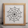 MAGJUCHE Spider Web Stencil 6 Inches, Reusable Stencil for Painting
