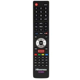 HISENSE TV Remote Control for 40K366WN 32K20 32K20DW 32K20W 40H5 50H5G 50K610GWN 55K610GWN 32K366W 40K366W 50K610GW EN-33926A (Renewed)