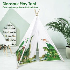 Kids Teepee Tent Toddler Tent Indian Tipi Tent for Kids Upgrade Stable Indoor Tent Playhouse Outdoor Play Tent for Girls & Boys