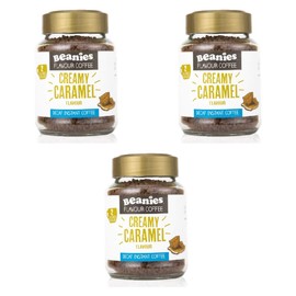Beanies Decaf Creamy Caramel 50g Jars 3 Pack