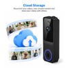 1080p Wireless Video Doorbell Camera with Smart AI Human Detection,