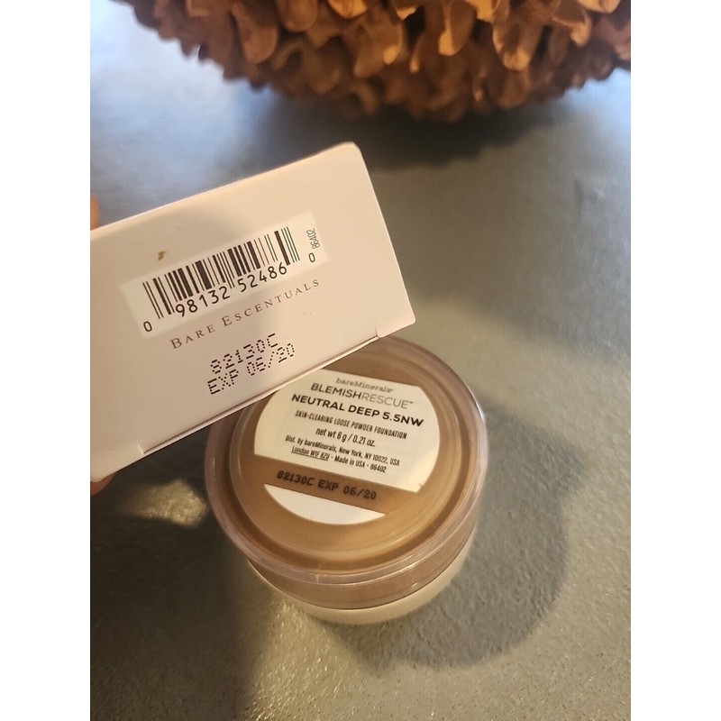 Bareminerals Blemish Rescue Skin-Clearing Loose Powder Foundation Neutral...
