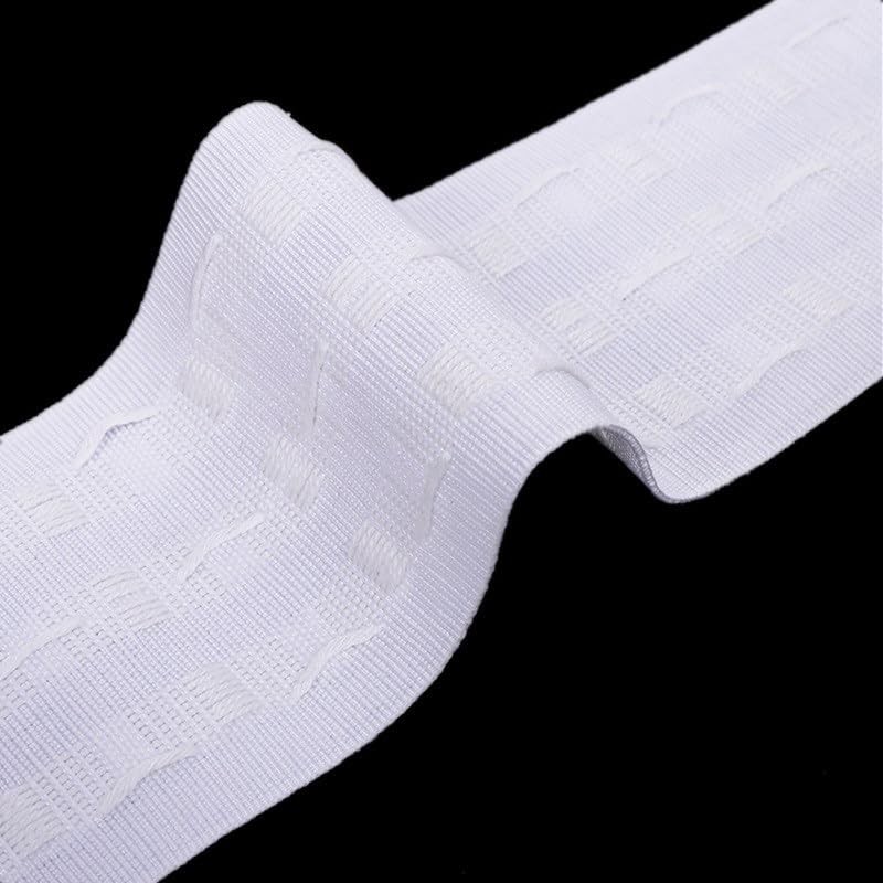 Dansunny Curtain Tape Ruffle Tape for Sewing, Width 7.5 cm,
