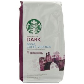 Starbucks Decaf Caffe Verona Ground Coffee, 12 Ounce (Pack of 3)
