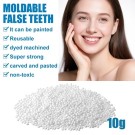 10g Temporäres Zahnreparatur,Kleber Zahnperlen, Für Fehlende Gebrochene Zähne, Abbaubar Selbst Füllen von Zahnperlen zum Beheben von Fehlenden