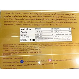 Ferrero Rocher Fine Hazelnut Chocolates 21.2 oz 600g (1 box) Made In Italy