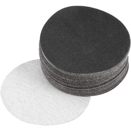 TA-VIGOR 30Pcs 75mm Wet and Dry Sanding Discs, 240 Grit 3 Inch Hook and Loop Sandpaper Electrostatic Sand Planting Silicon Carbide Sanding Discs