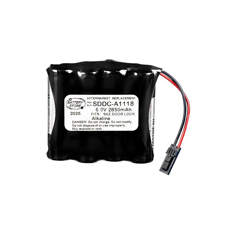 SDDC-A1118 Door Lock Battery Quantity 10