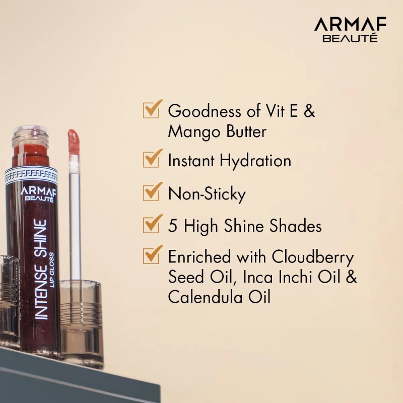 Armaf Beaute Lip Gloss Con Vit E Hidratacion Instantanea