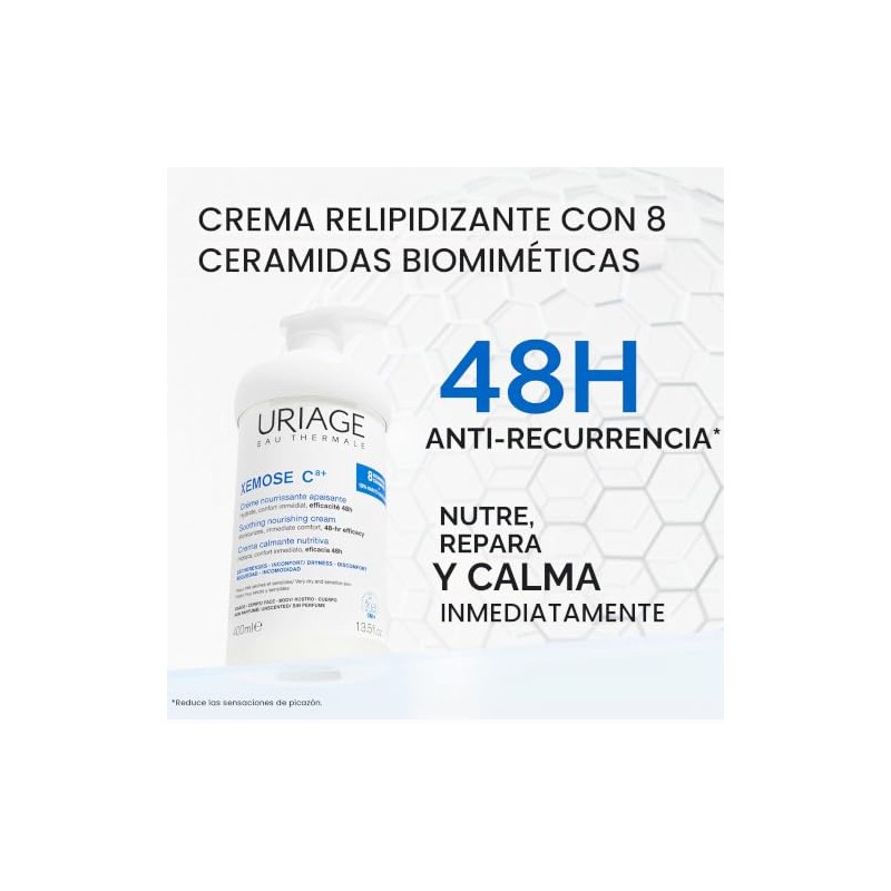 Uriage Xemose Crema Corporal Anti Irritaciones Piel Seca Tendencia Atópica