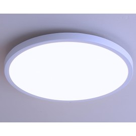 ONEGlobal MASLED 23cm 24W LED Ceiling Light Bathroom | 2160LM, 6000K Cool Daylight, 15-20m2 Coverage | Ideal for Bathroom, Kitchen, Bedroom, Office | Size:23cm x 2.2cm, 1 Pack