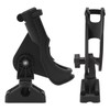 Fishing Rod Holder Clamp Base 360° Adjustable Rotating Weatherproof Open