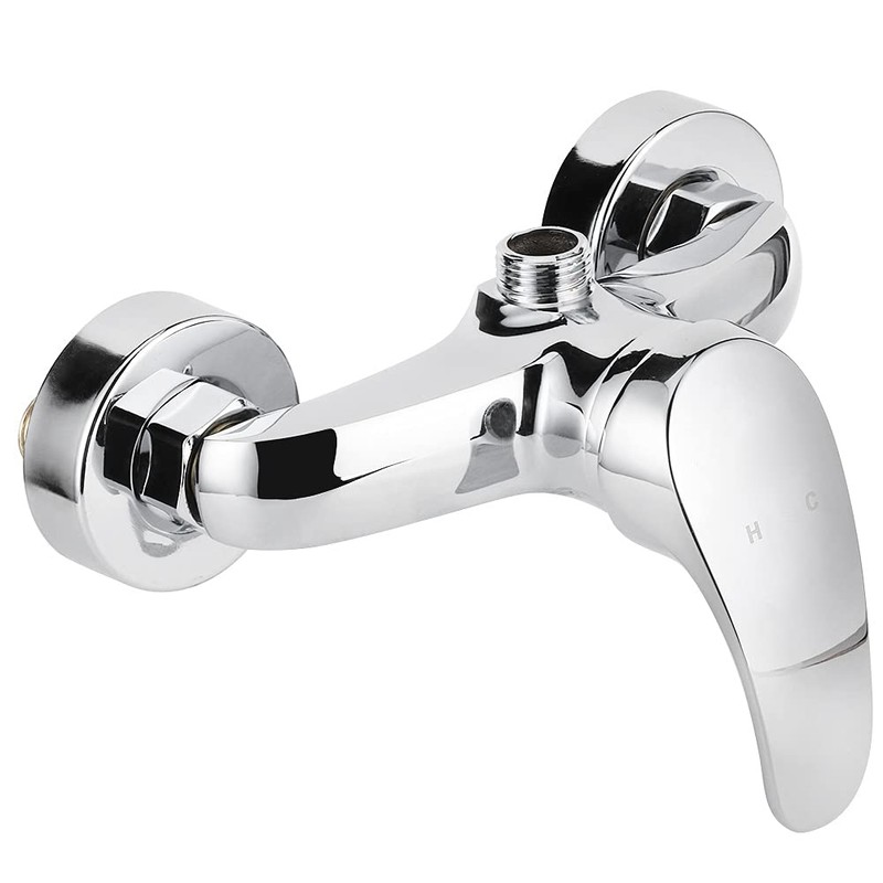 Shower Mixing Valve for Bathroom – G1/2 Wall-Mounted Copper Hot