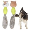 Pet Chew Toys Teeth Cleaning Biting Interactive Training Stuffed Plush