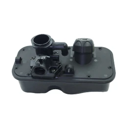 DABAZUALY Carburetor with 494406 Fuel Gas Tank Compatible with BS, Carburetor Replace 795477,498809, 498809A, 498811, 494407, 494775, 497619, 699660, 794147, 794161 with air filter