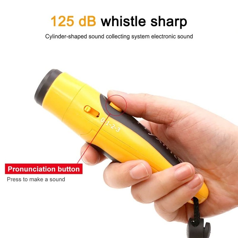 MiOYOOW Electronic Whistle, Handheld Whistle 3 Tone High Volume Emergency