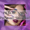 CEBOIC Glue-On Nails, Press On Nails, Handmade Gel Nails, Luxury