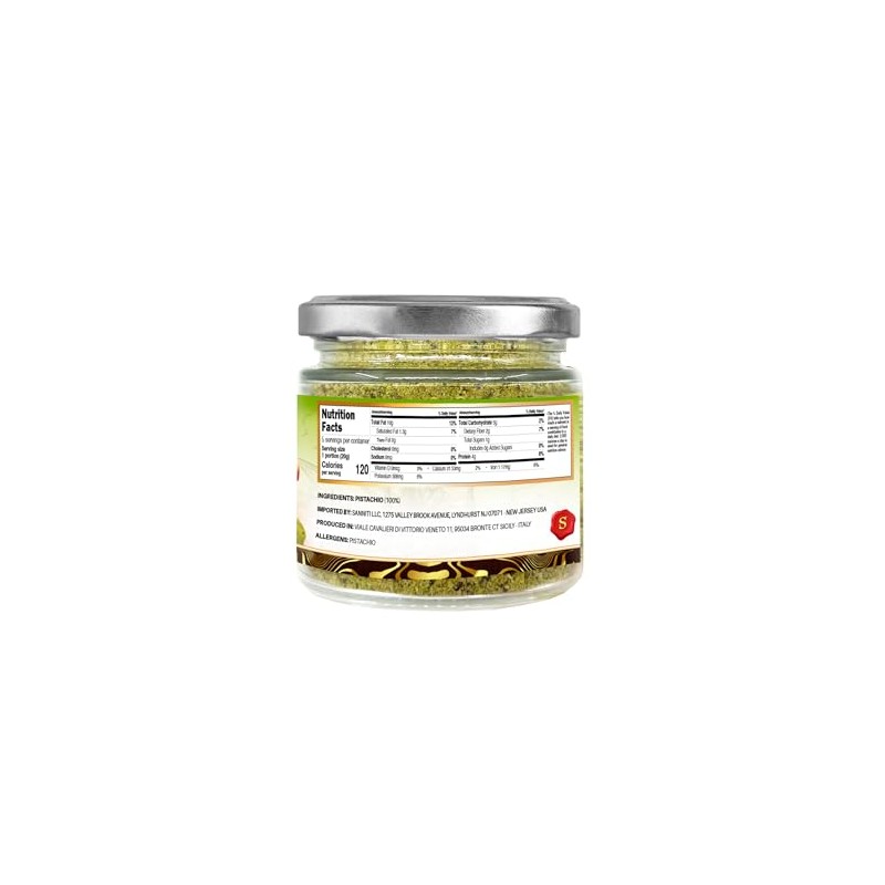 Sanniti Pistachio Flour, 3.5 oz – Fine Pistachio Blend for