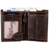 Bag Street Men'S Leather Wallet Portrait (Brown)