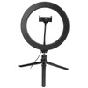 LED Ring Light 10 Levels Dimming Desktop Fill Lamp with