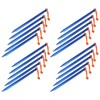 20pcs Tent Stakes V Shape Heavy Duty Tent Peg with