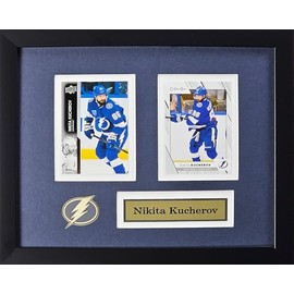 Nikita Kucherov Tampa Bay Lightning 2 Card Hockey Collector Frame