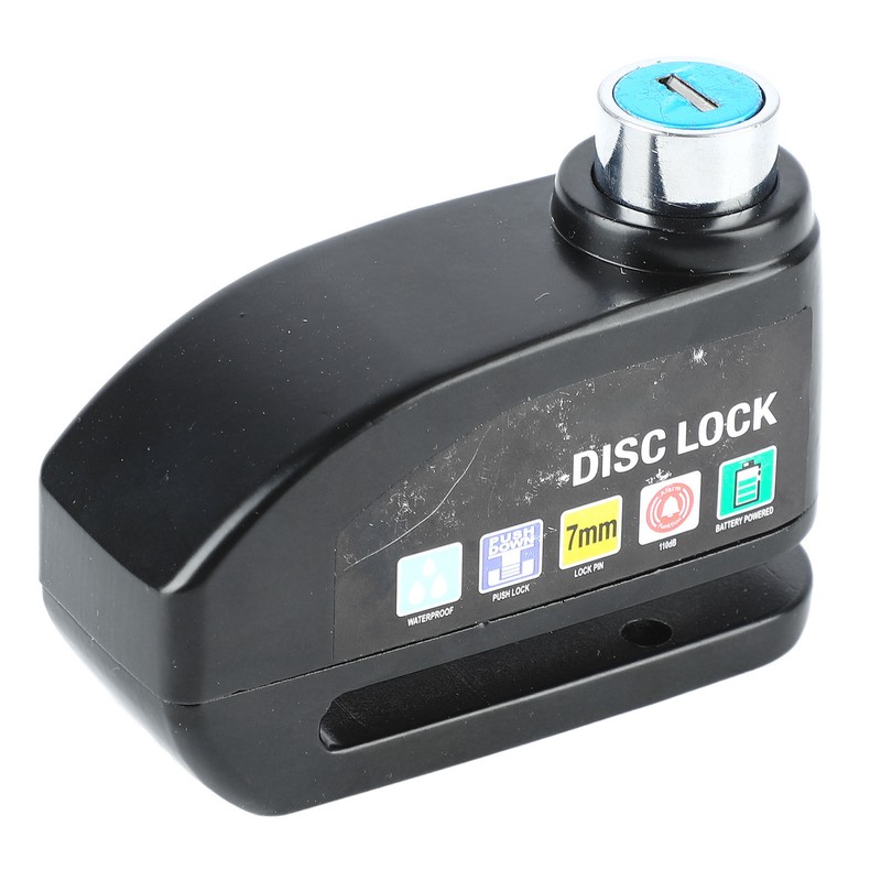 Bicycle Alarm Disc Lock Security Alarm Disc Brake Lock Riding