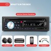 Pyle Marine Stereo Radio Receiver Speaker Kit - 200W Wireless